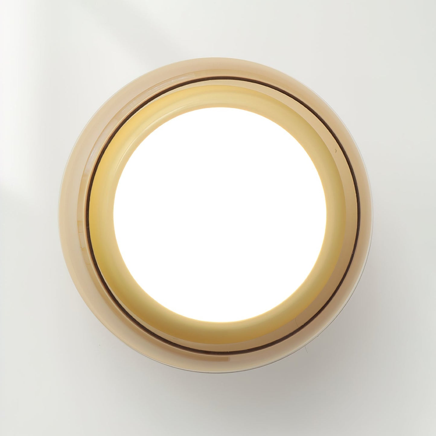 Mora | Luxe Cognac Glazen Flush Mount Plafondlamp