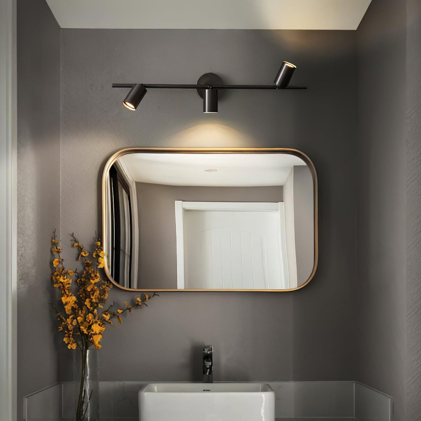 Lysenna | Luxe Lineaire Silhouet Verstelbare Spot Wandlamp