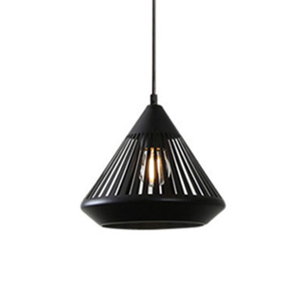 Nyvold | Minimalistische Conische Geprofileerde Glazen Metalen Hanglamp