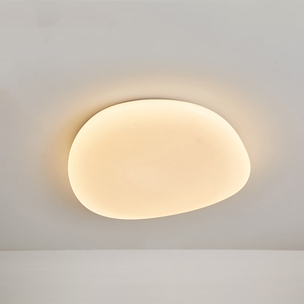 Aehelis | Moderne Minimalistische Onregelmatige Kiezel Silhouet LED Plafondlamp
