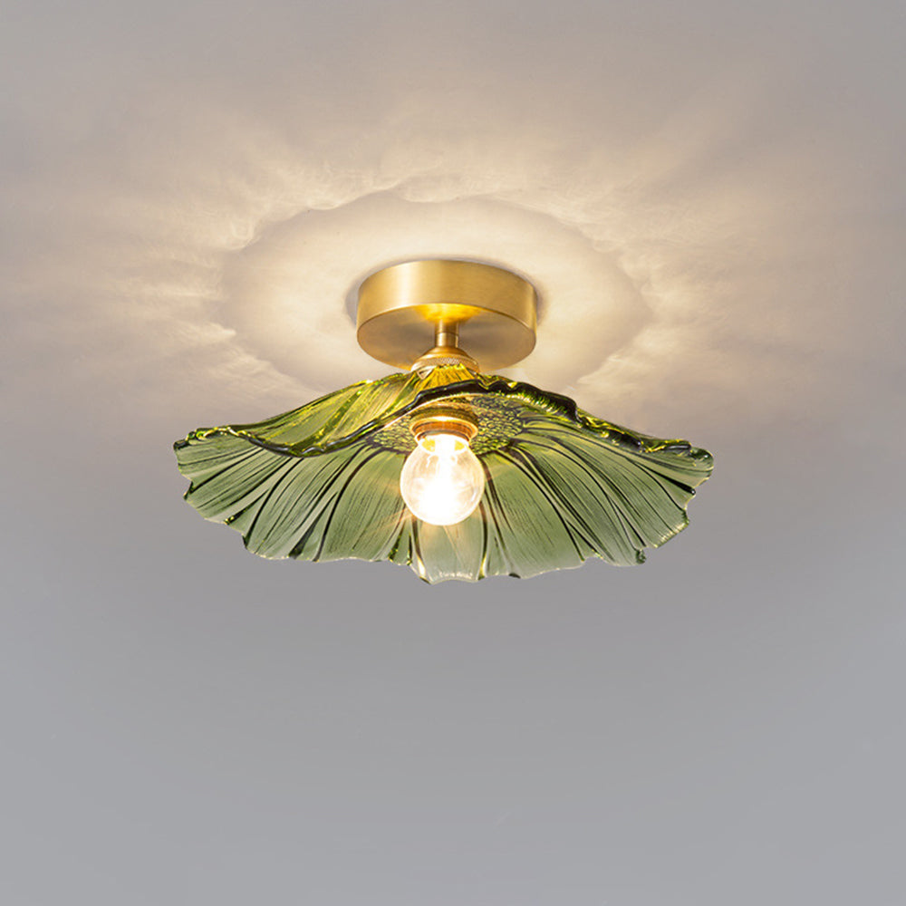 Floru | Luxe Bloem Glazen Plafond- en Hanglamp