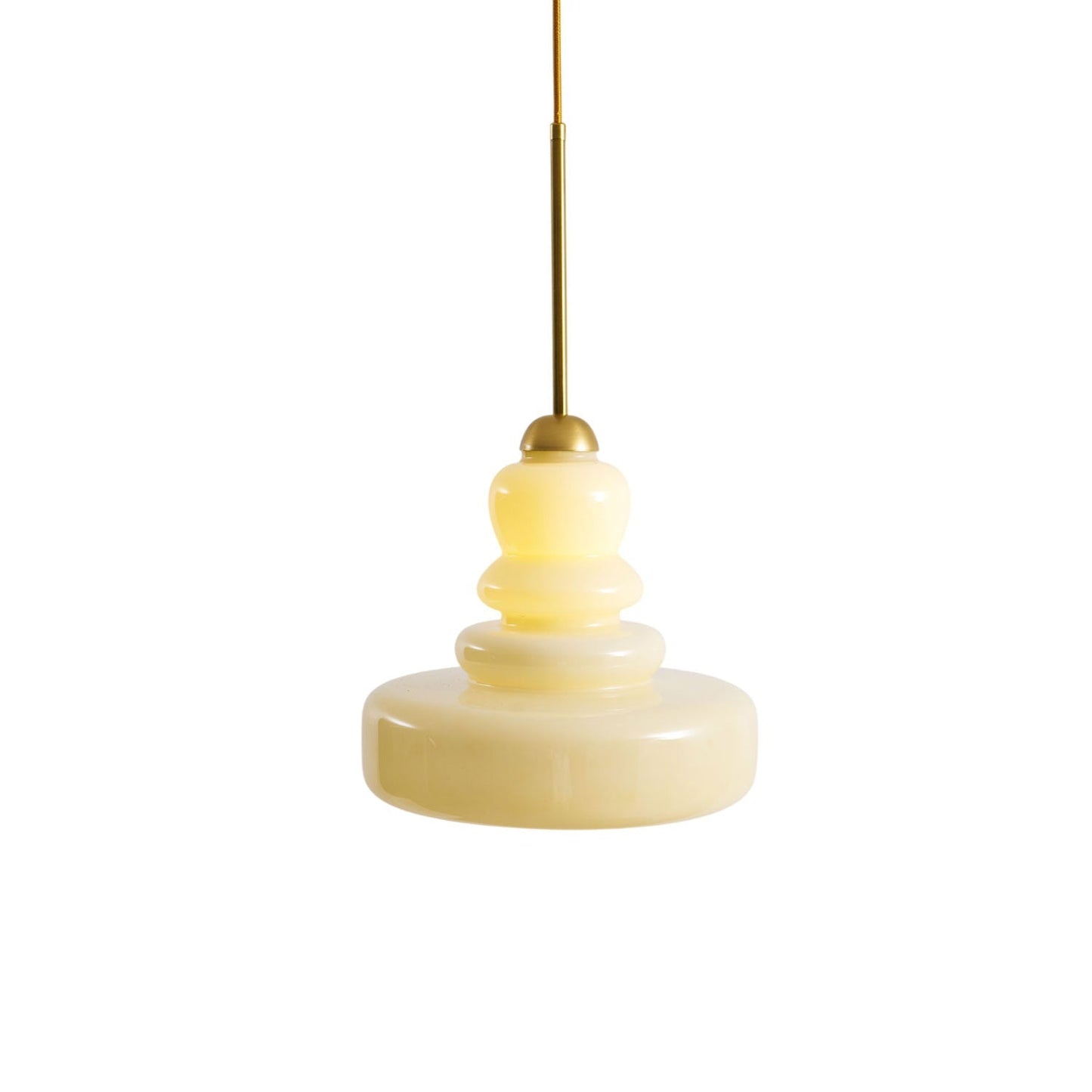 Kestrelle | Traditionele koepelvormige glazen hanglamp