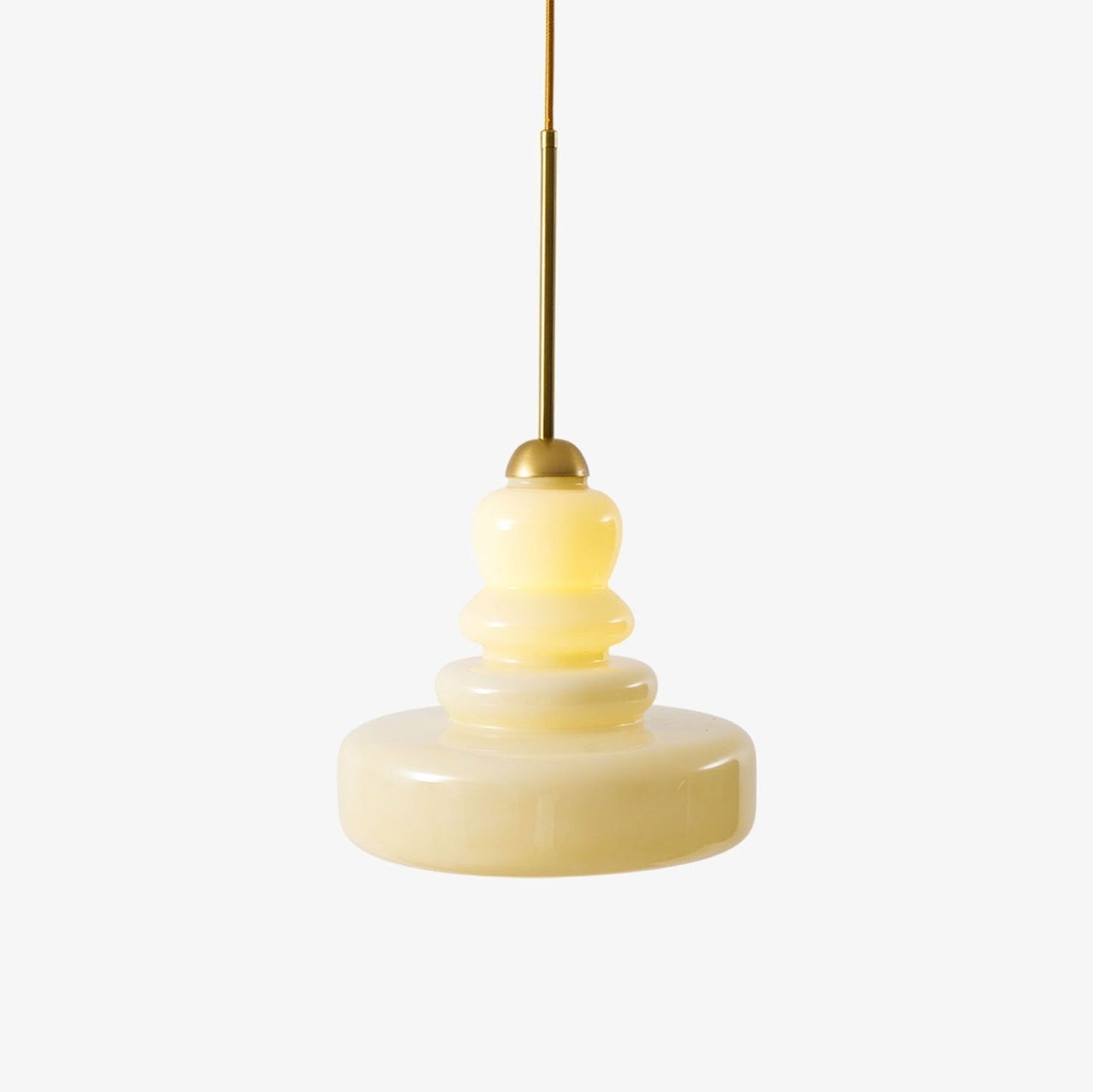 Kestrelle | Traditionele koepelvormige glazen hanglamp