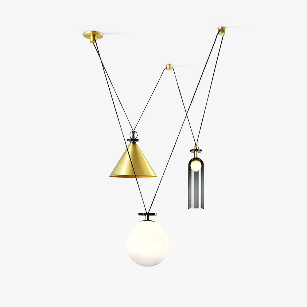 Vondisur | Minimalistische Geometrische Modulaire Hanglamp