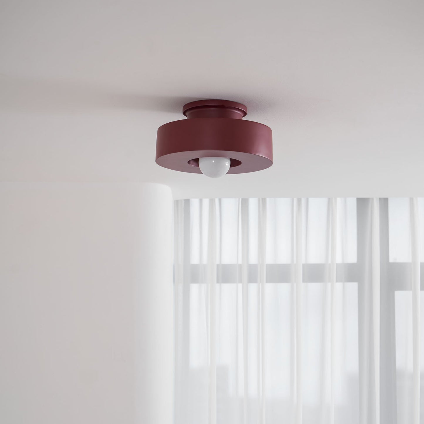 Zorvandra | Architectonische Gelaagde Geometrische Hars Plafondlamp