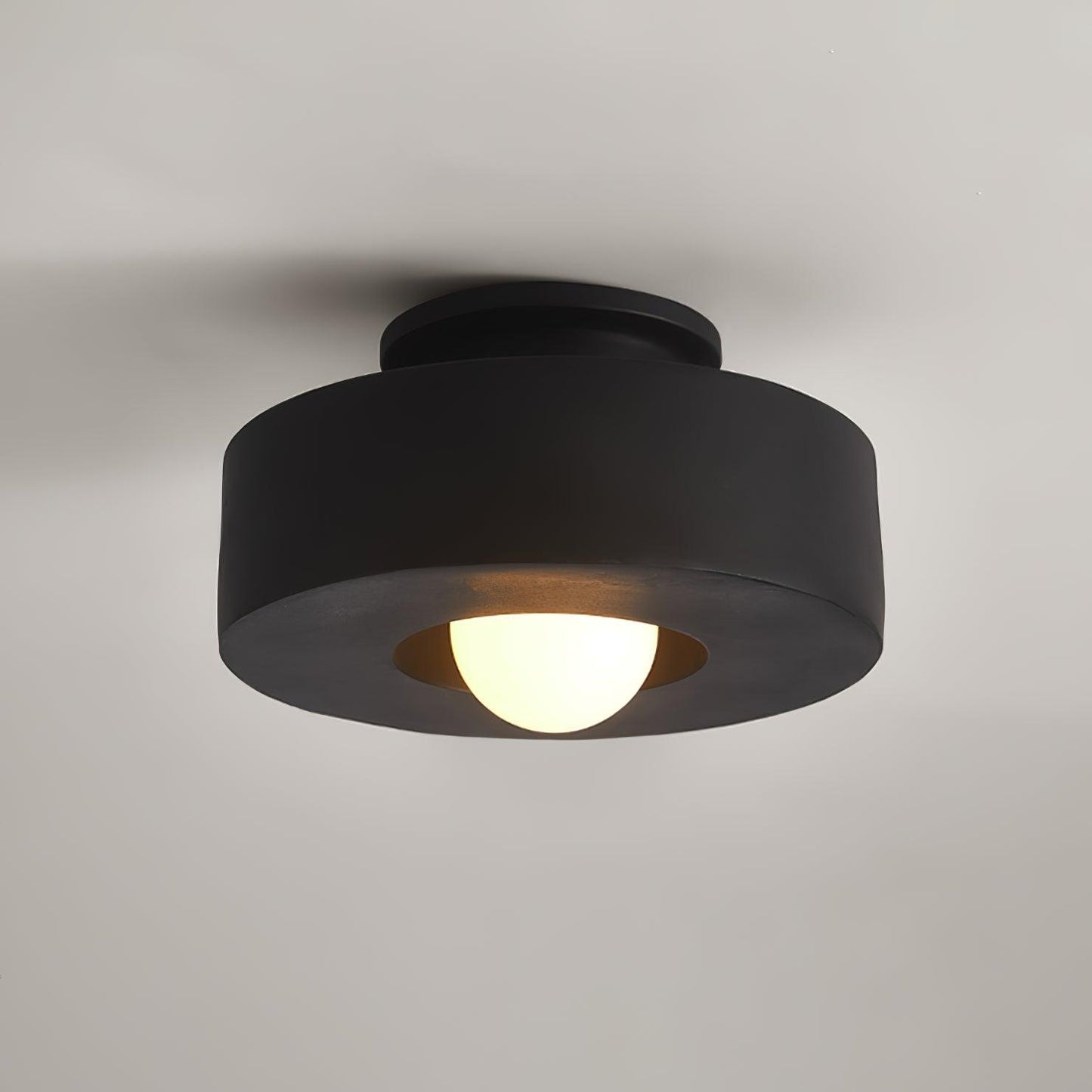 Zorvandra | Architectonische Gelaagde Geometrische Hars Plafondlamp