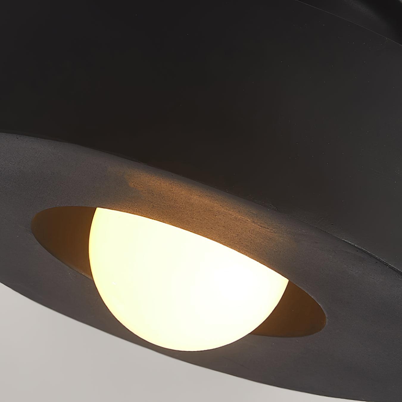 Zorvandra | Architectonische Gelaagde Geometrische Hars Plafondlamp
