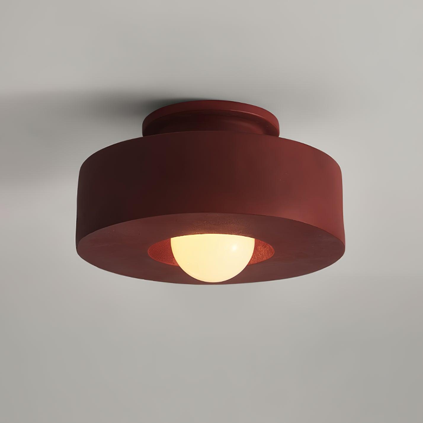 Zorvandra | Architectonische Gelaagde Geometrische Hars Plafondlamp