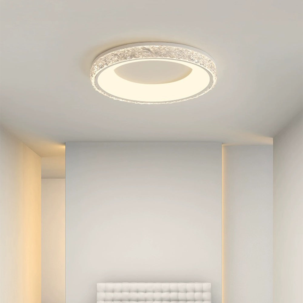 Lustra | Moderne Ronde Acryl Flush Mount Plafondlamp
