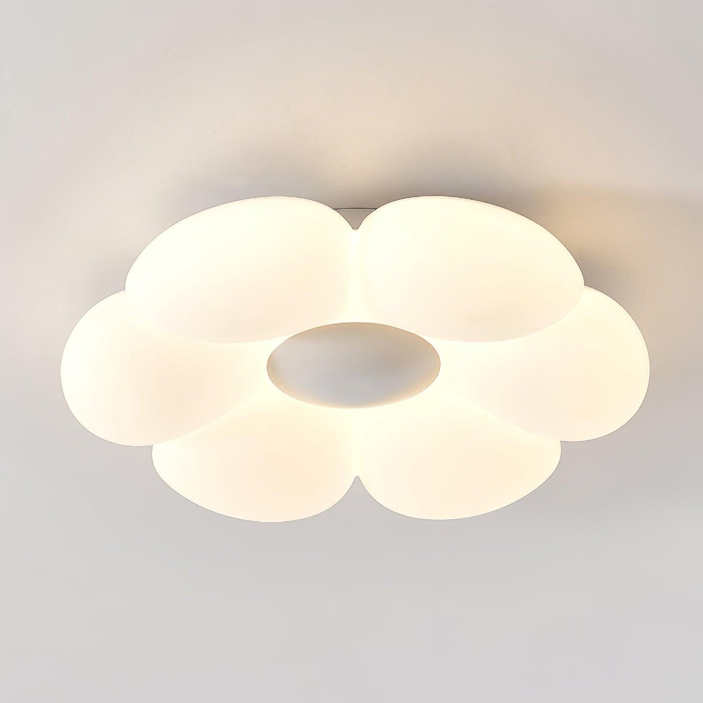 Lyravind | Hexagonale Bloemblaadje Silhouet Inbouw Plafondlamp