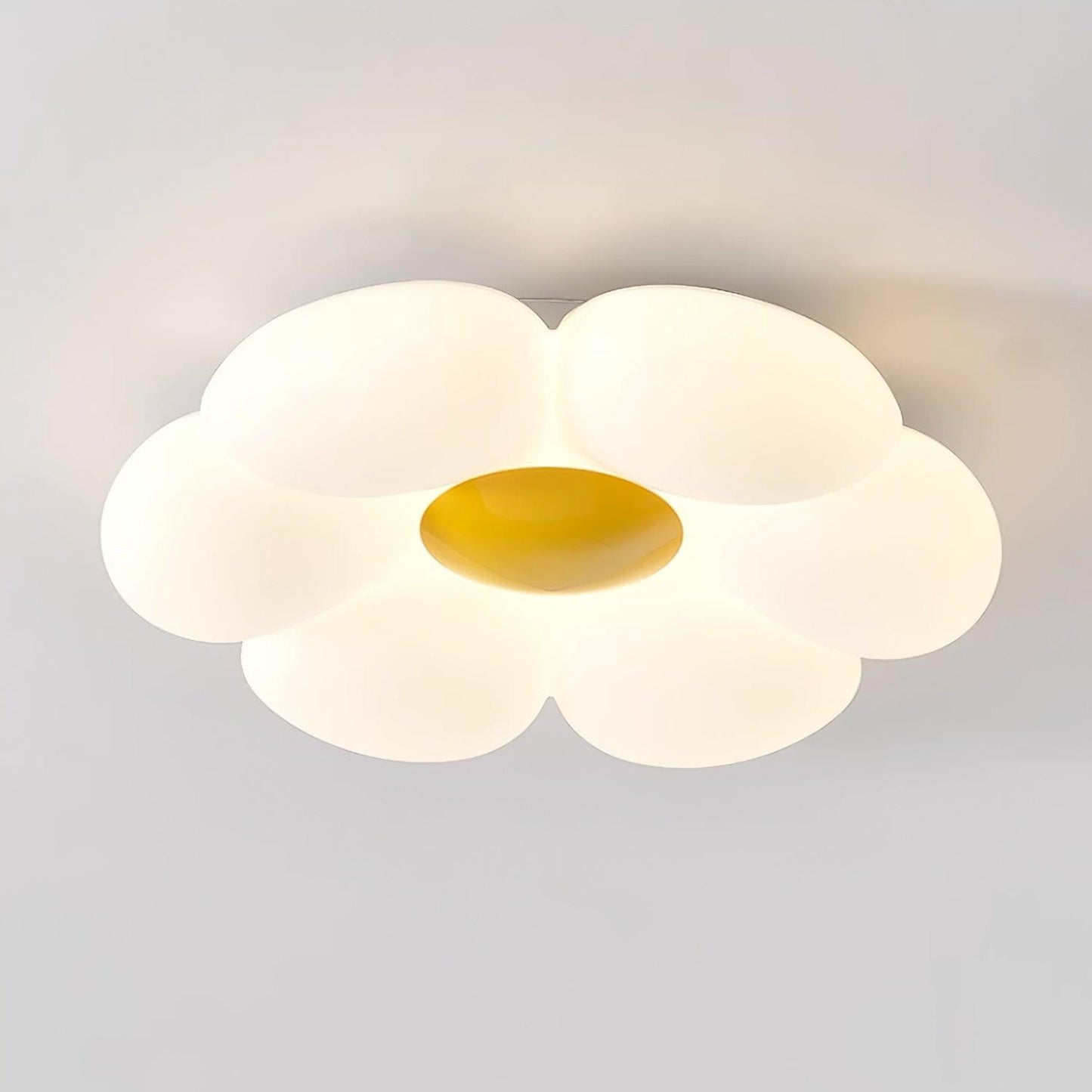 Lyravind | Hexagonale Bloemblaadje Silhouet Inbouw Plafondlamp