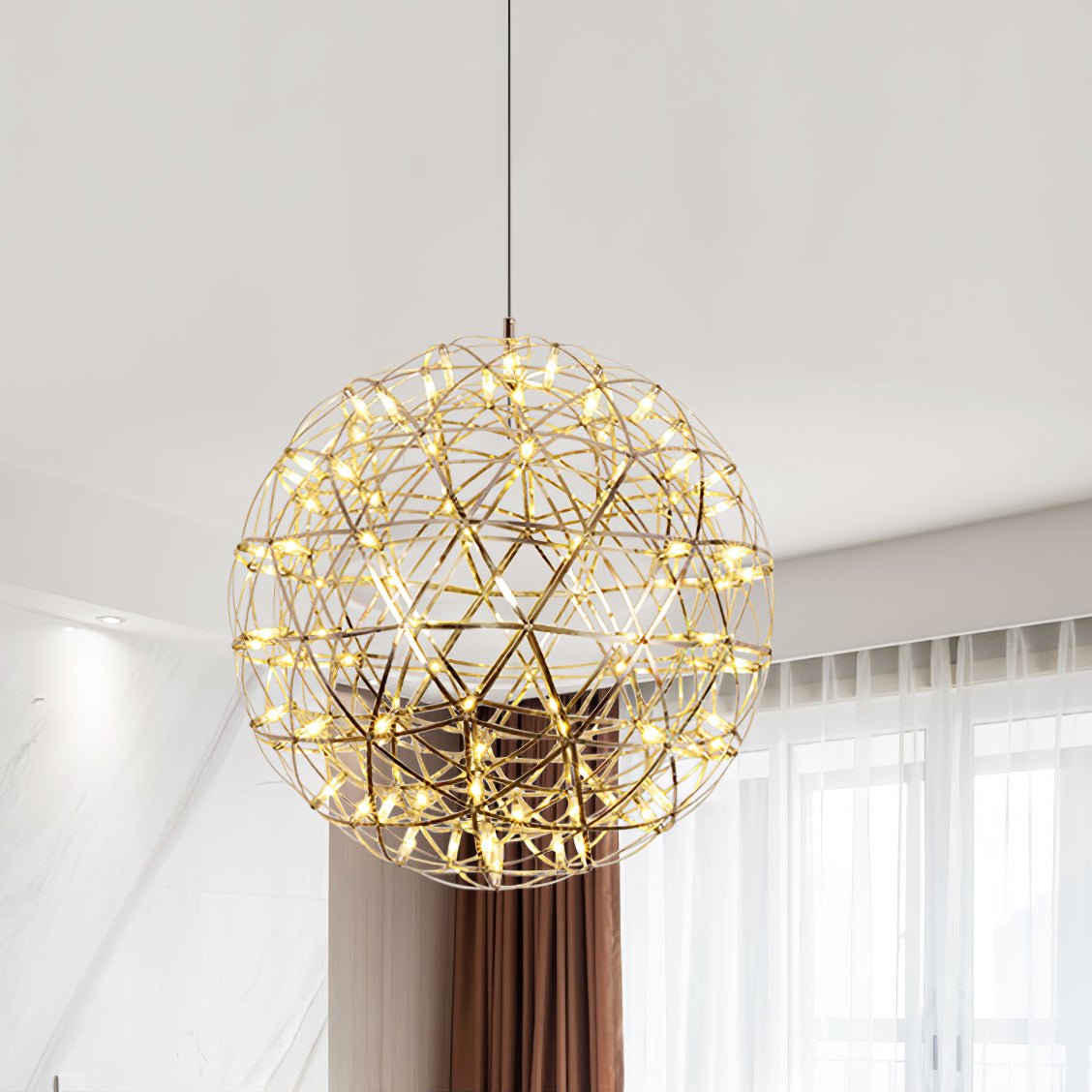 Olysian | Luxe Sferische Sterrenburst Hanglamp