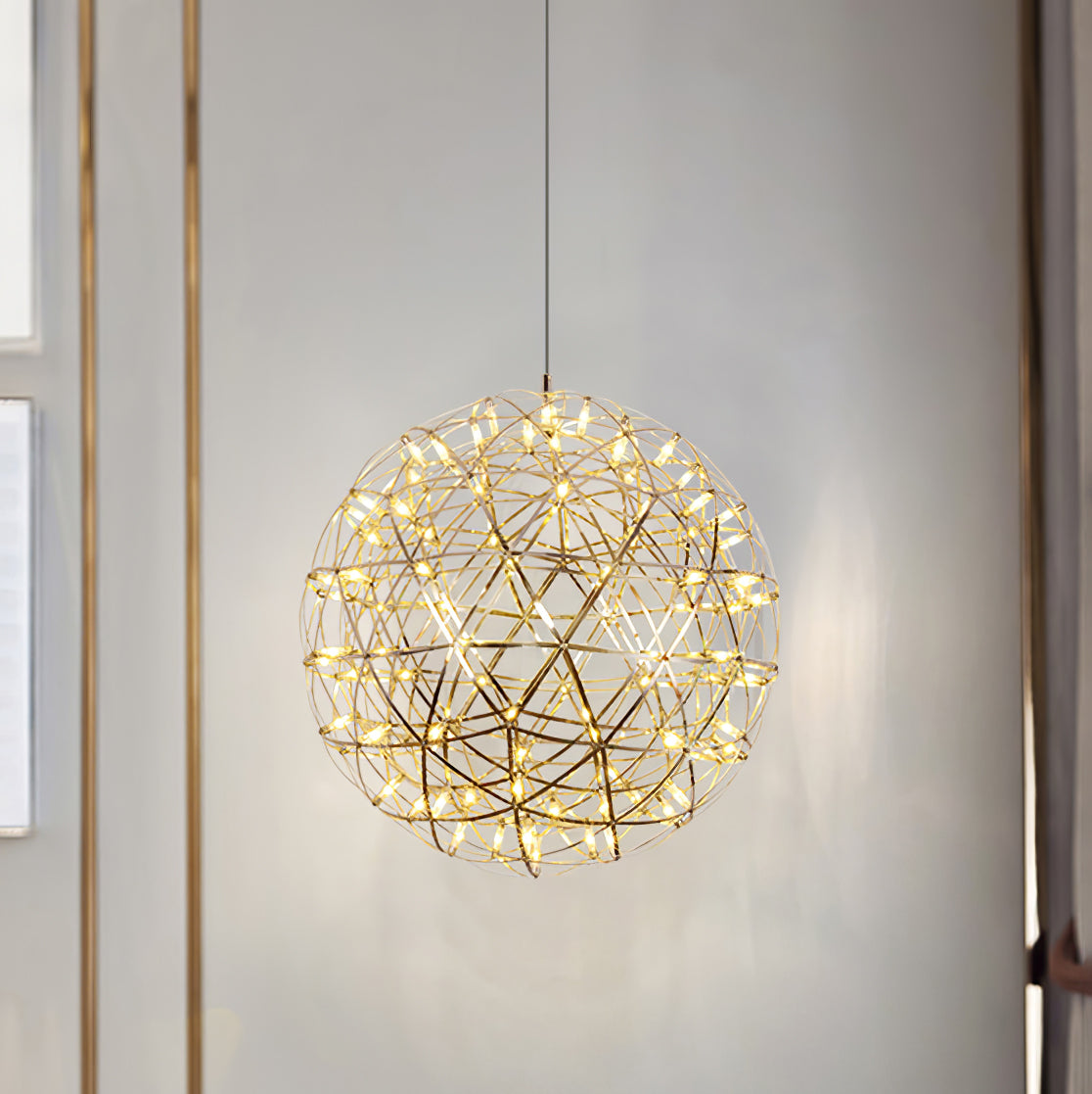 Olysian | Luxe Sferische Sterrenburst Hanglamp