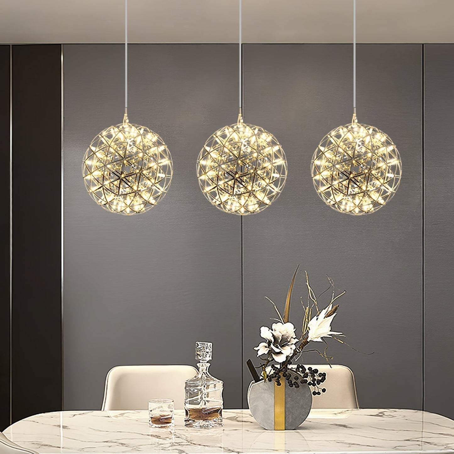 Olysian | Luxe Sferische Sterrenburst Hanglamp