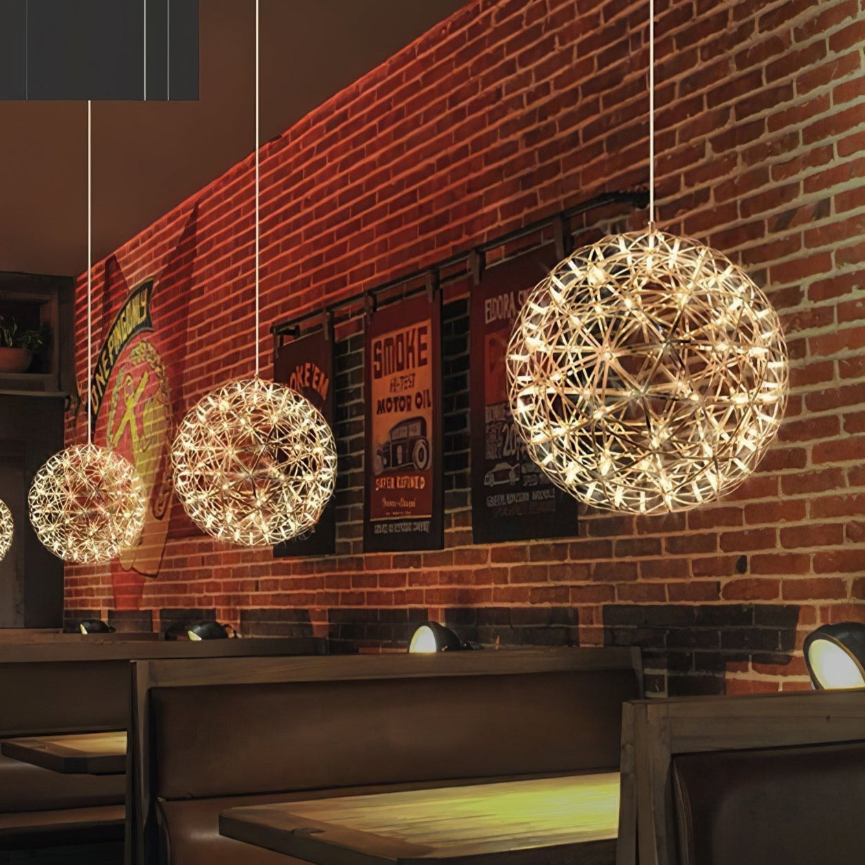 Olysian | Luxe Sferische Sterrenburst Hanglamp