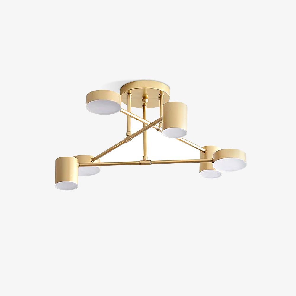 Lyrixen | Minimalistische Acryl Geometrische Sputnik Plafondlamp