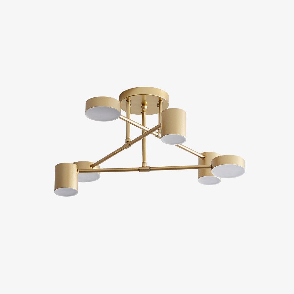 Lyrixen | Minimalistische Acryl Geometrische Sputnik Plafondlamp
