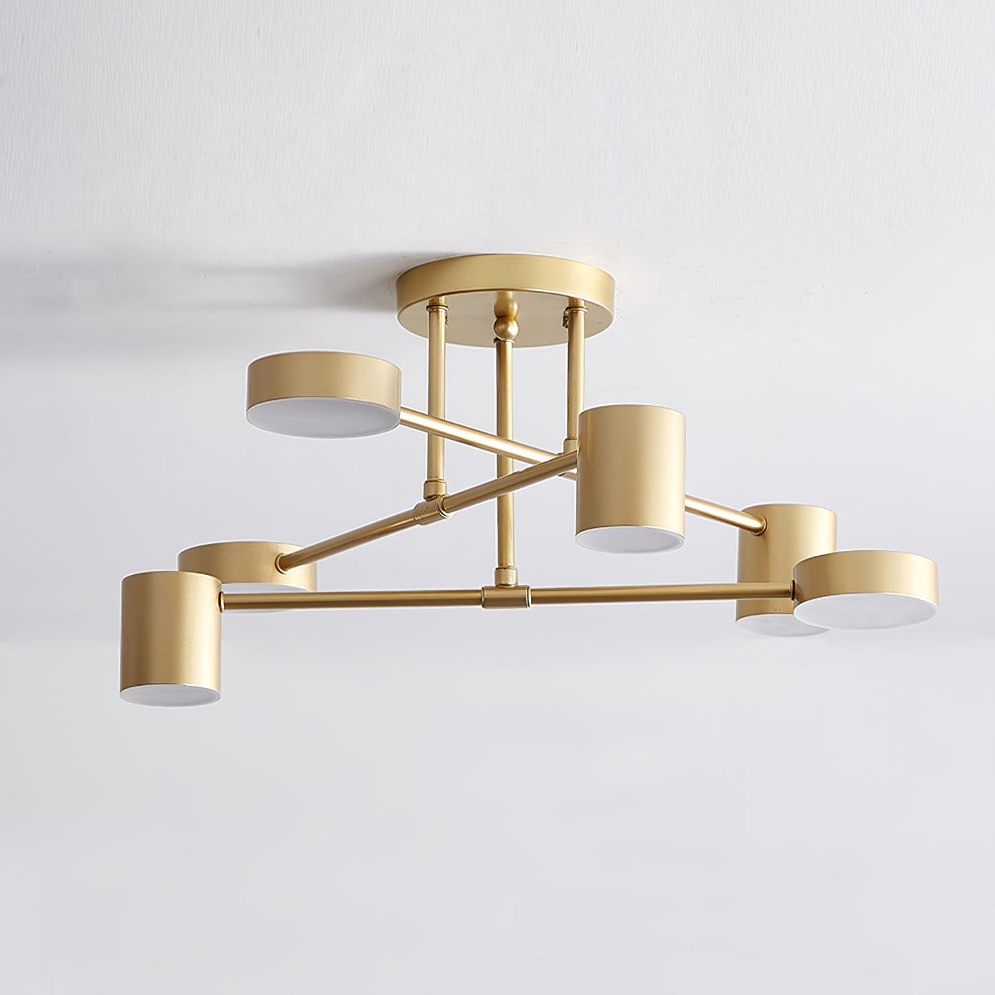 Lyrixen | Minimalistische Acryl Geometrische Sputnik Plafondlamp