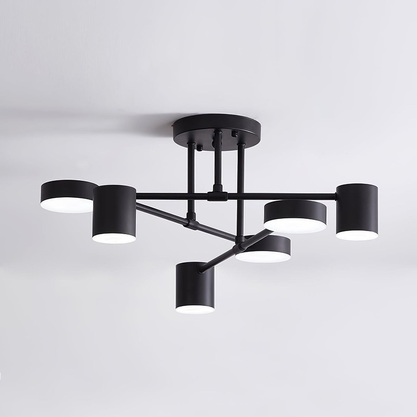 Lyrixen | Minimalistische Acryl Geometrische Sputnik Plafondlamp