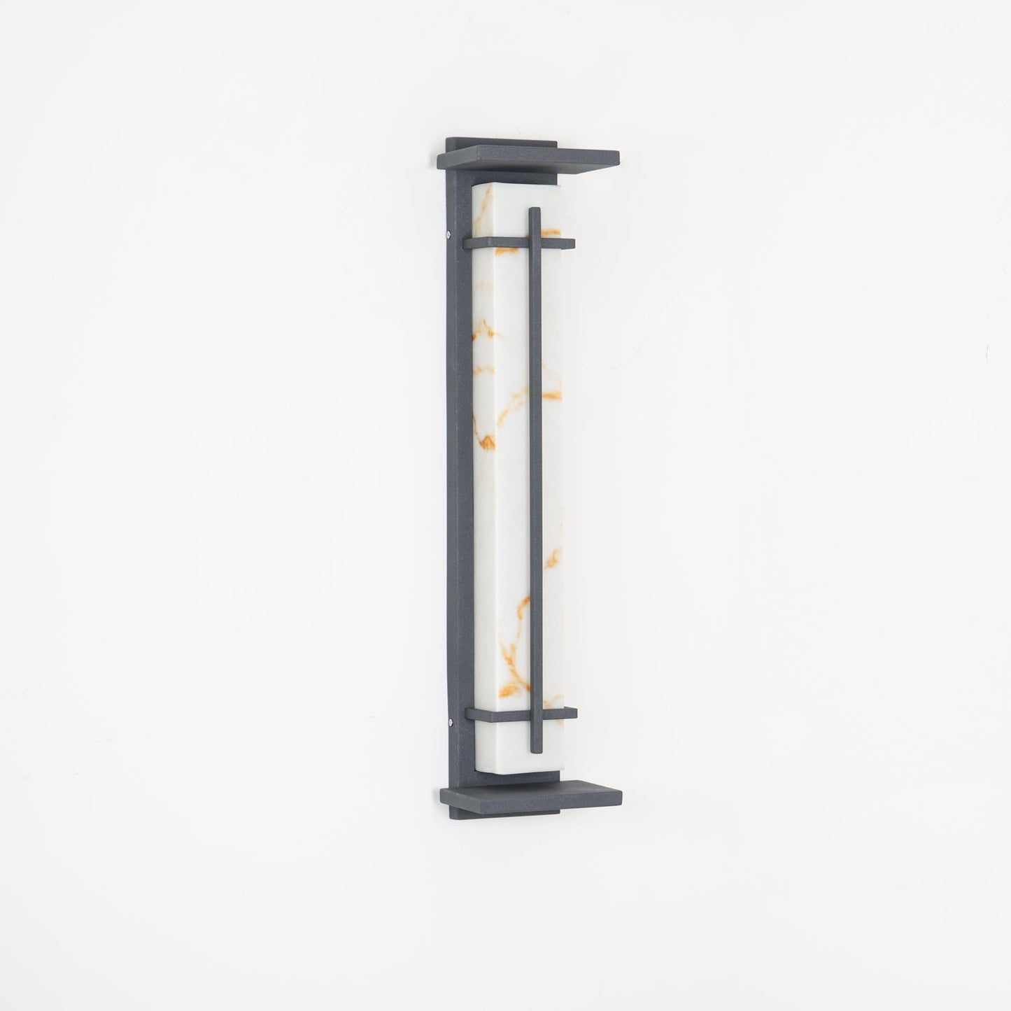 Rayen | Moderne Vierkante Alabaster Waterdichte Buiten Wandlamp