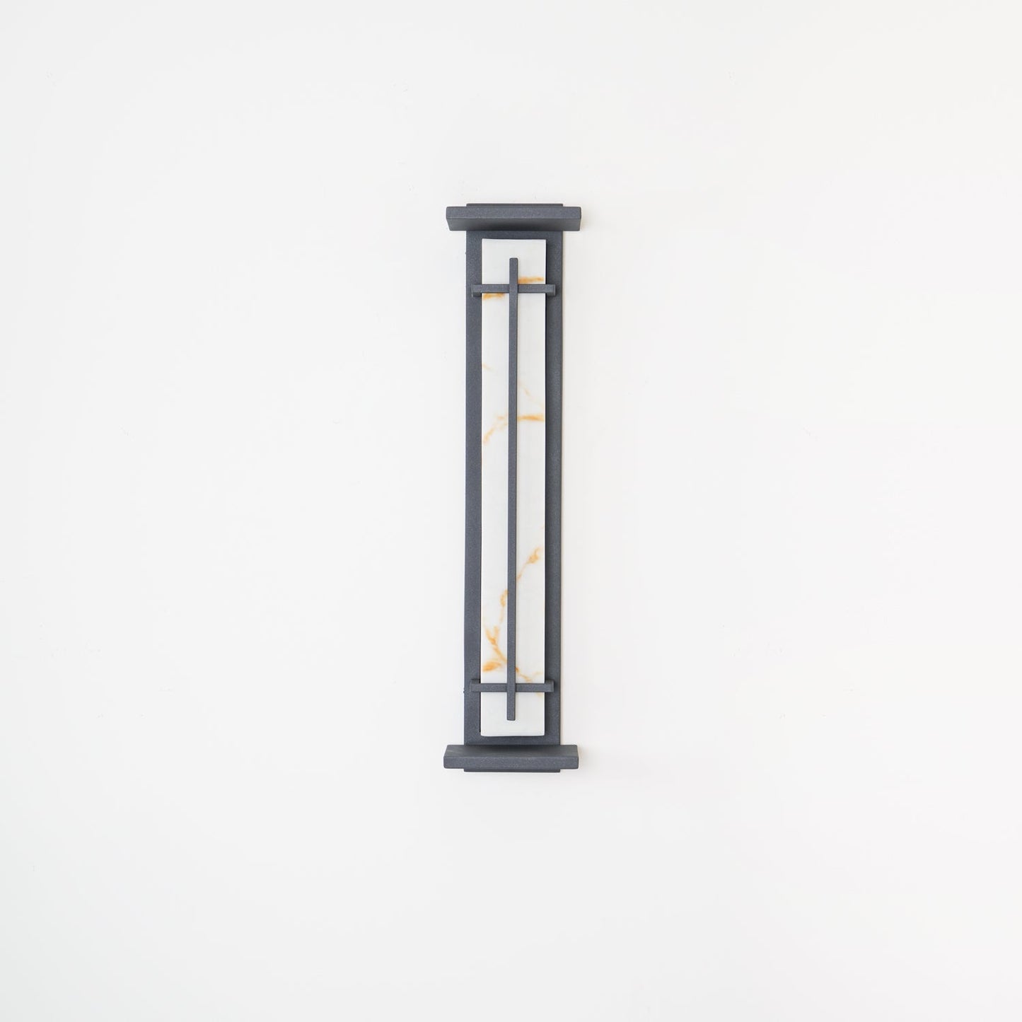 Rayen | Moderne Vierkante Alabaster Waterdichte Buiten Wandlamp