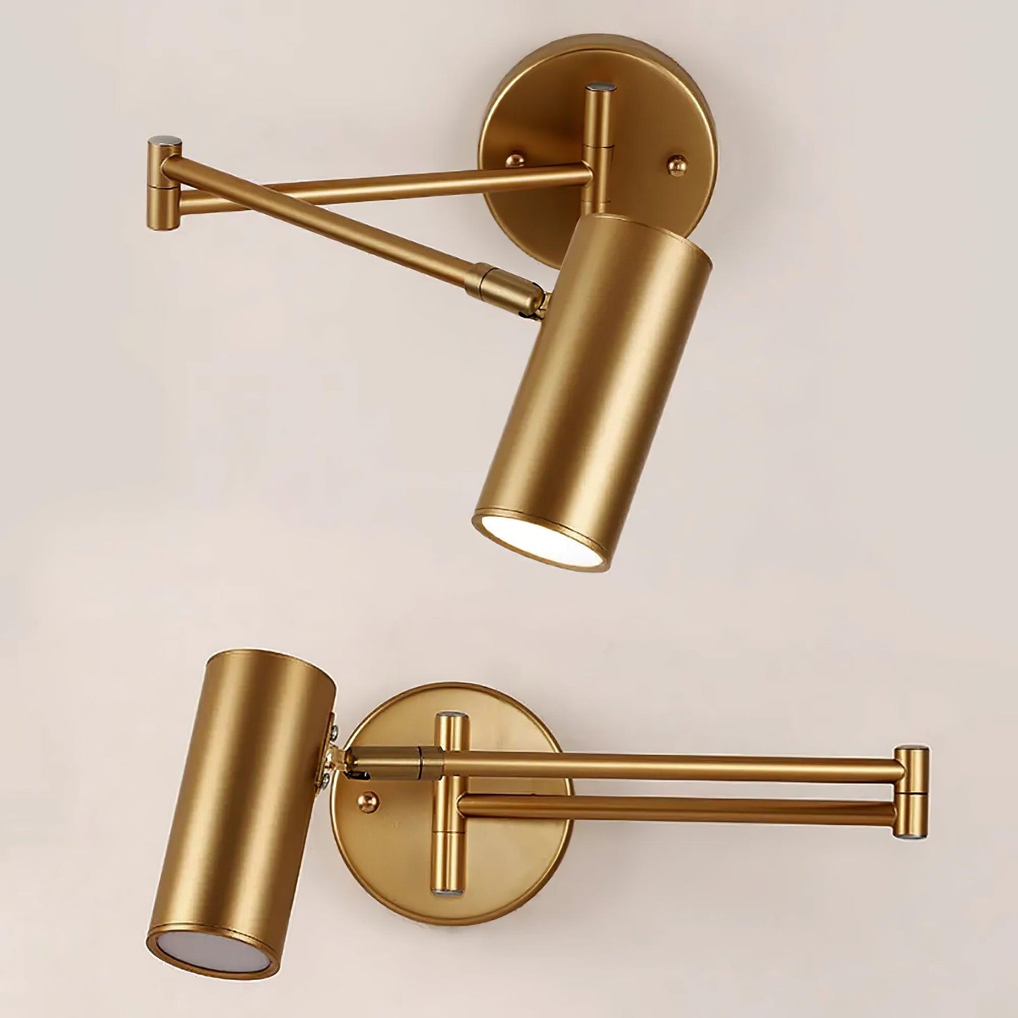 Mondorim | Lineaire Minimalistische Geometrische Verstelbare Schommelarm Wandlamp