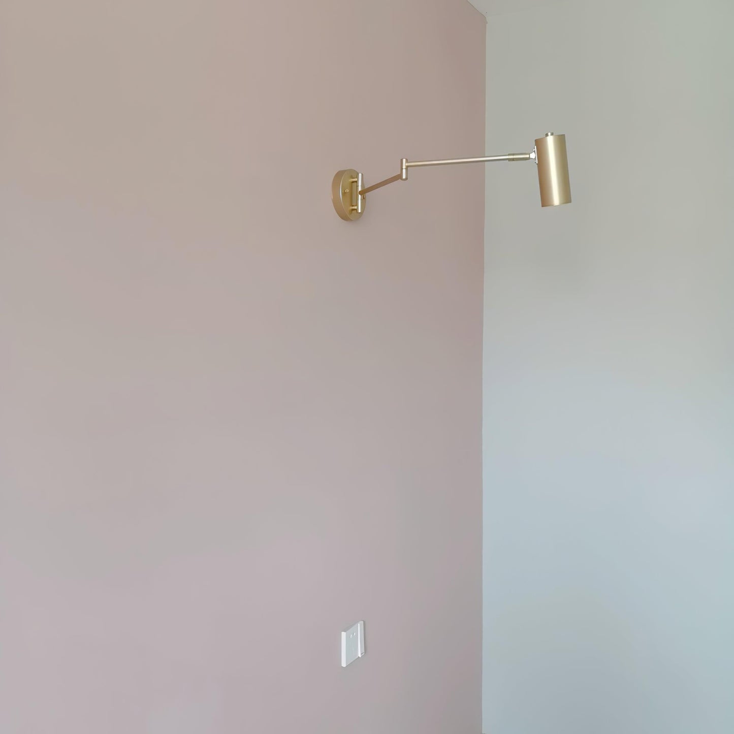 Mondorim | Lineaire Minimalistische Geometrische Verstelbare Schommelarm Wandlamp