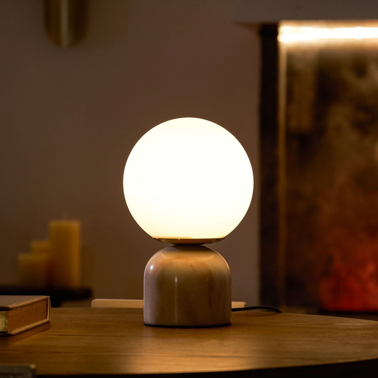 Kendroct | Minimalistische Lichtgevende Bol Accent Tafellamp