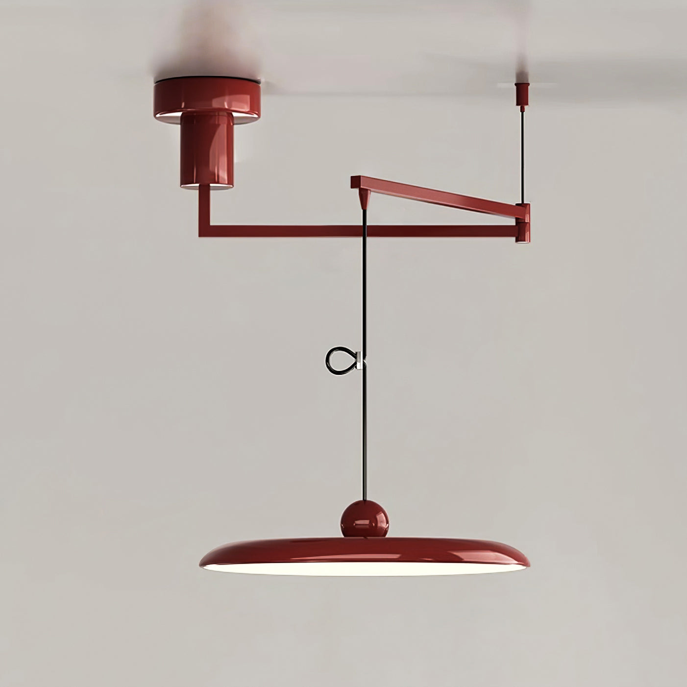 Aris | Morandi-Inspiratie Verstelbare Swingarm Hanglamp