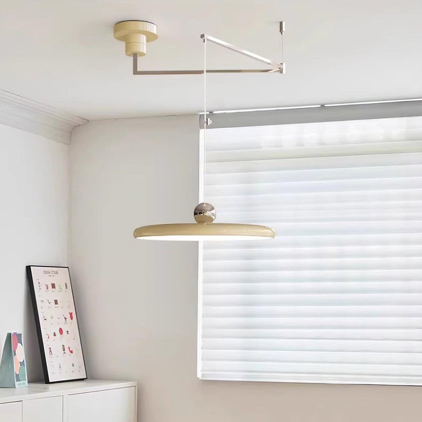 Aris | Morandi-Inspiratie Verstelbare Swingarm Hanglamp