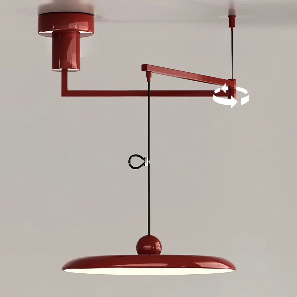 Aris | Morandi-Inspiratie Verstelbare Swingarm Hanglamp