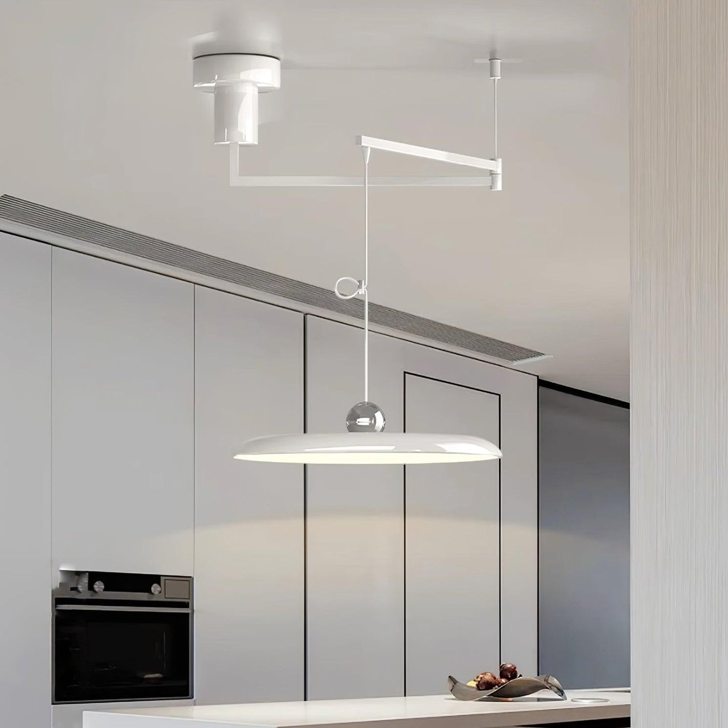 Aris | Morandi-Inspiratie Verstelbare Swingarm Hanglamp