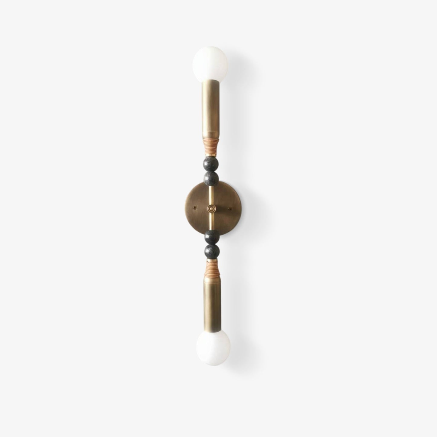 Mirathen | Sculpturale geperforeerde marmeren wandlamp