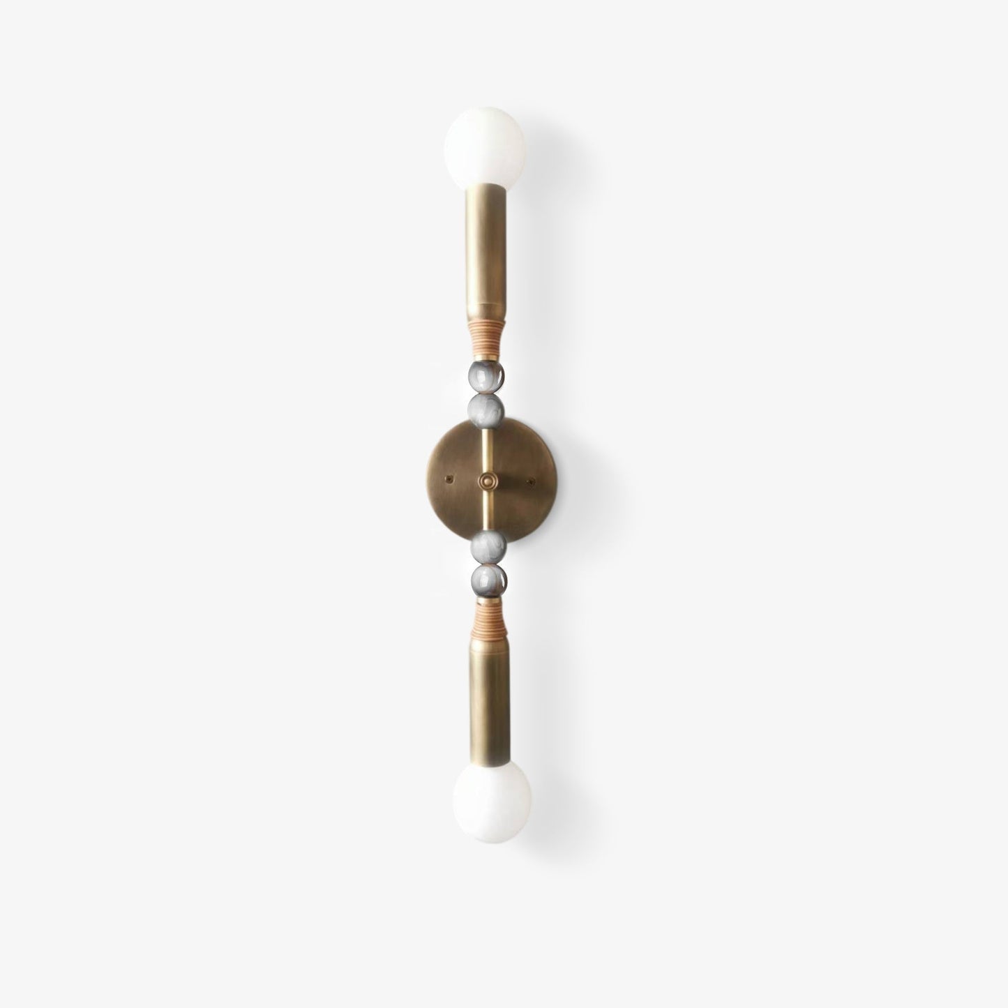 Mirathen | Sculpturale geperforeerde marmeren wandlamp