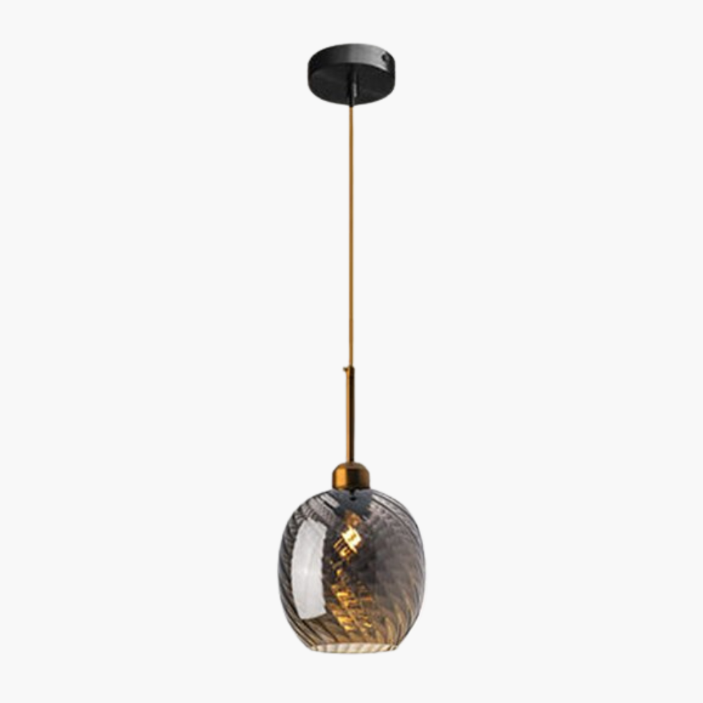 Vaelisore | Watergolf Gestructureerde Glazen Hanglamp