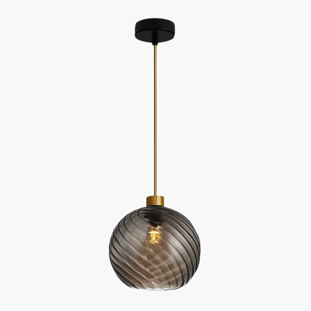 Vaelisore | Watergolf Gestructureerde Glazen Hanglamp