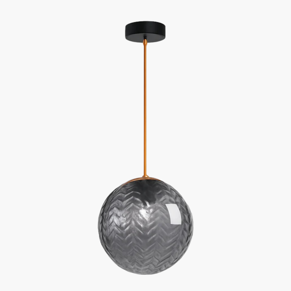 Vaelisore | Watergolf Gestructureerde Glazen Hanglamp