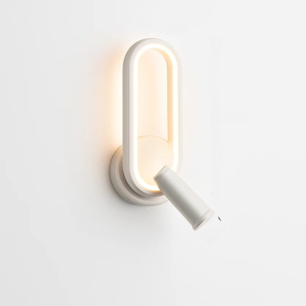 Variven| Draaibare Minimalistische Leeswandlamp Met Leesspot