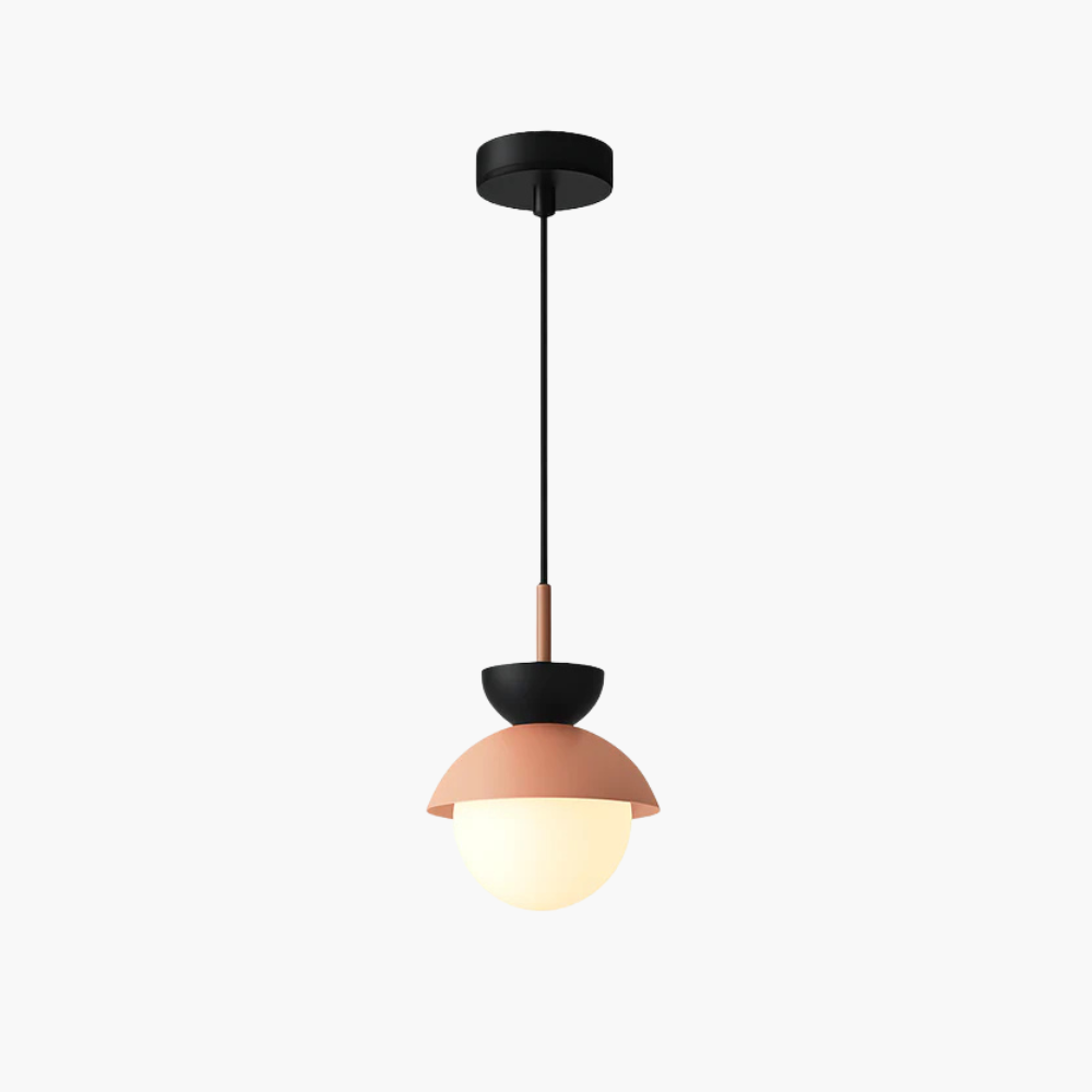 Velsatori | Noordse cirkelvormige matte bol hanglamp