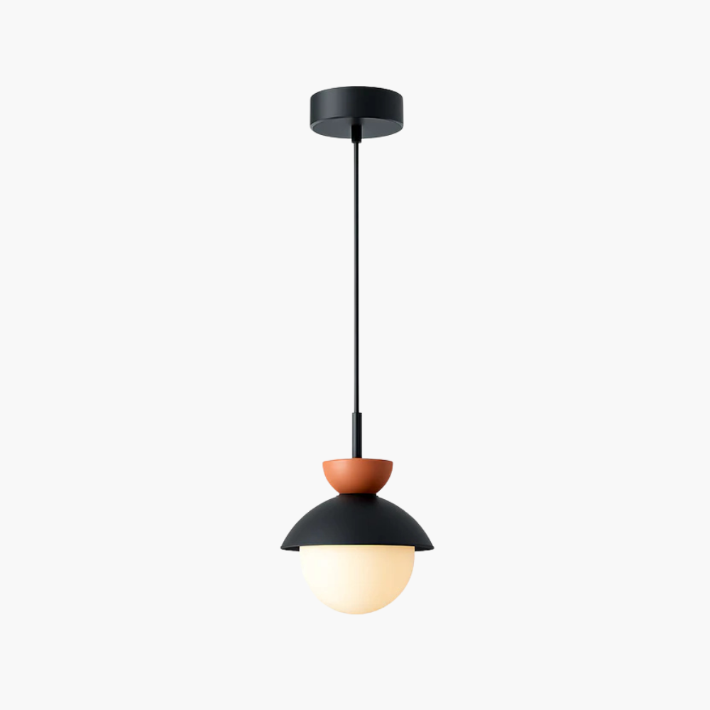 Velsatori | Noordse cirkelvormige matte bol hanglamp