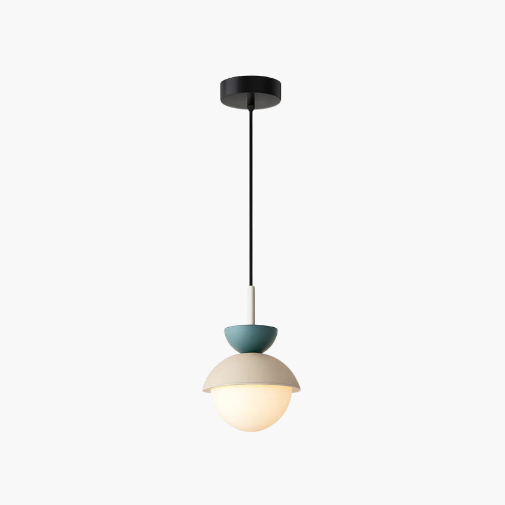 Velsatori | Noordse cirkelvormige matte bol hanglamp