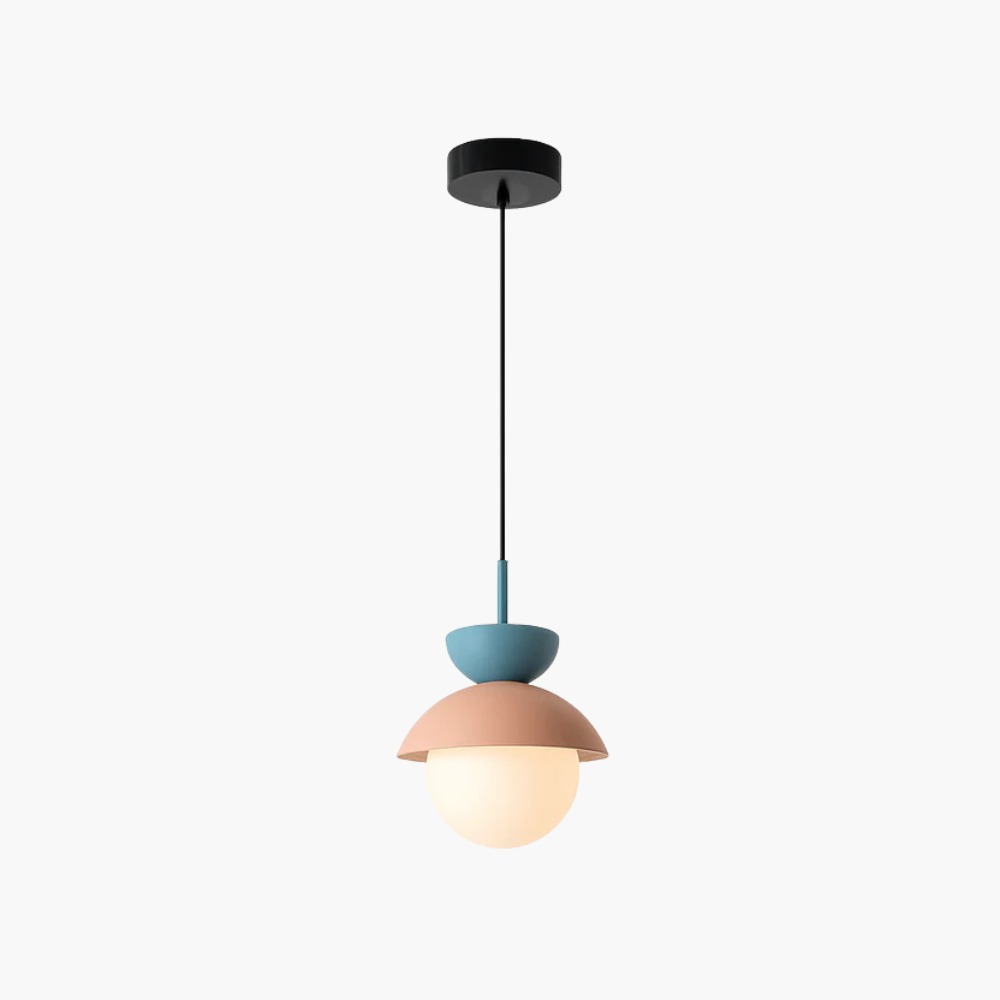 Velsatori | Noordse cirkelvormige matte bol hanglamp