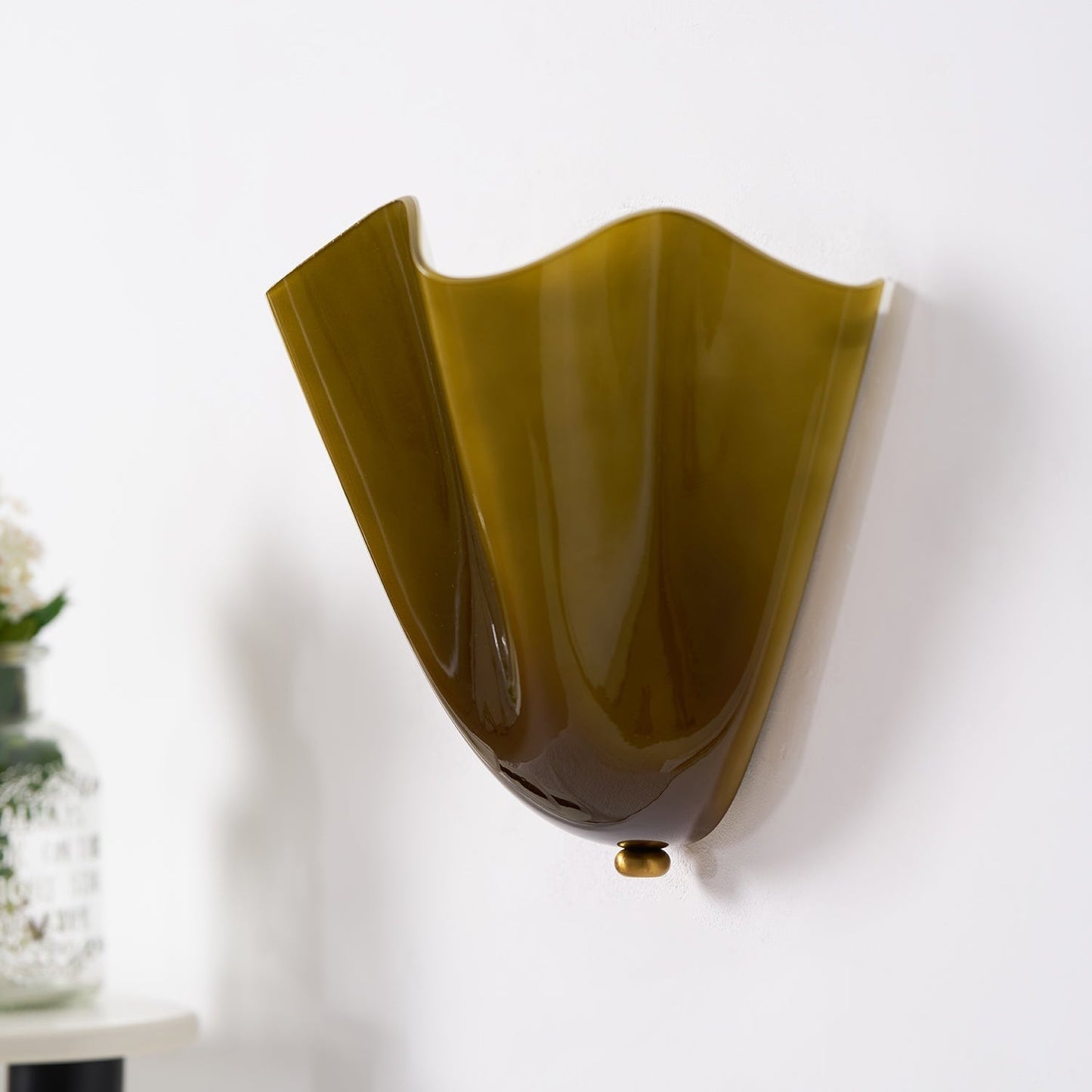 Nivalis | Verfijnde Alabaster Silhouet Wandlamp