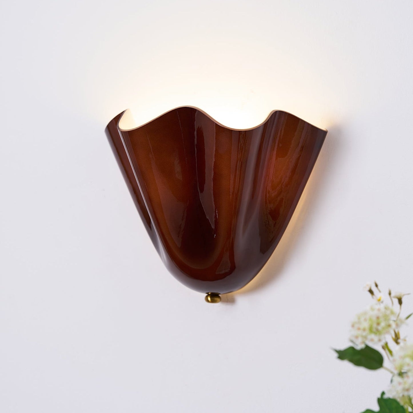Nivalis | Verfijnde Alabaster Silhouet Wandlamp