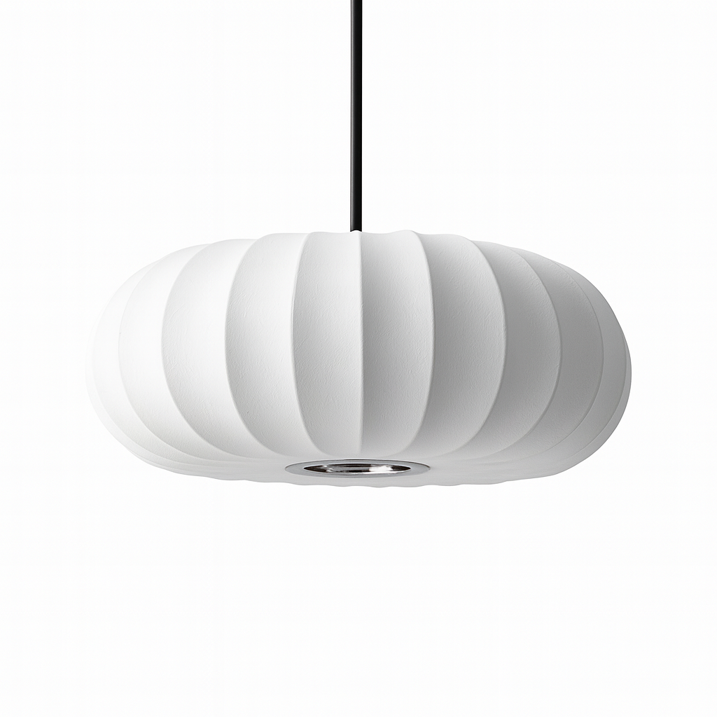 Serica | Wabi Sabi Geribbelde Ovale Hanglamp
