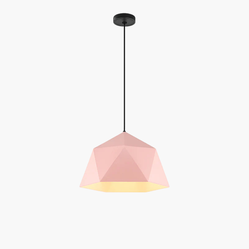 Verovei| Moderne Geometrische Diamanten Kooi Metalen Hanglamp