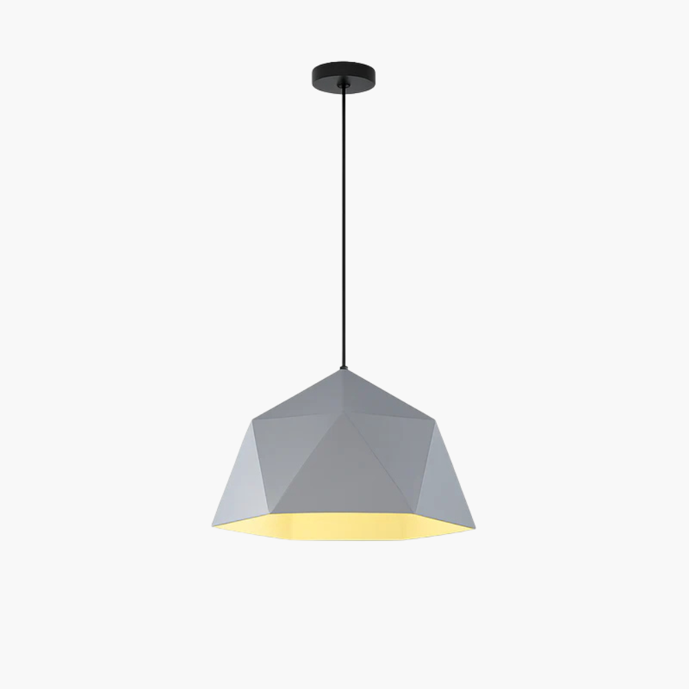 Verovei| Moderne Geometrische Diamanten Kooi Metalen Hanglamp