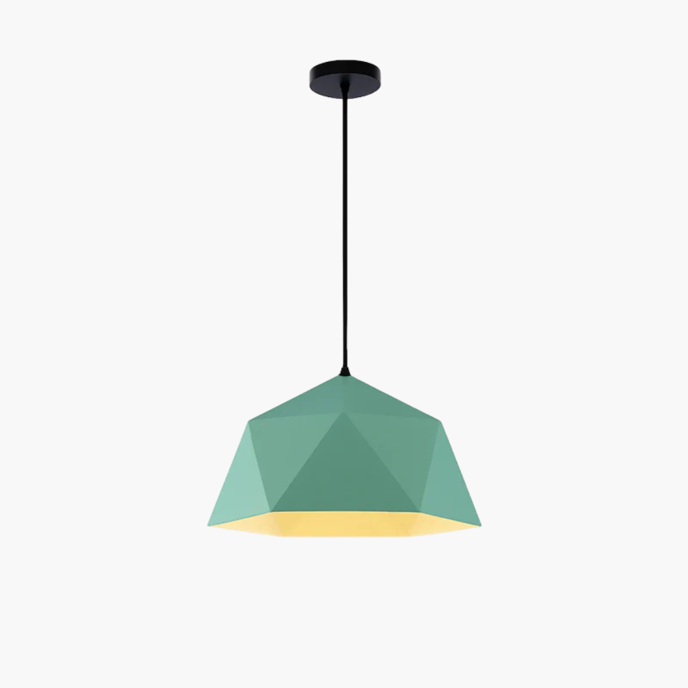 Verovei| Moderne Geometrische Diamanten Kooi Metalen Hanglamp