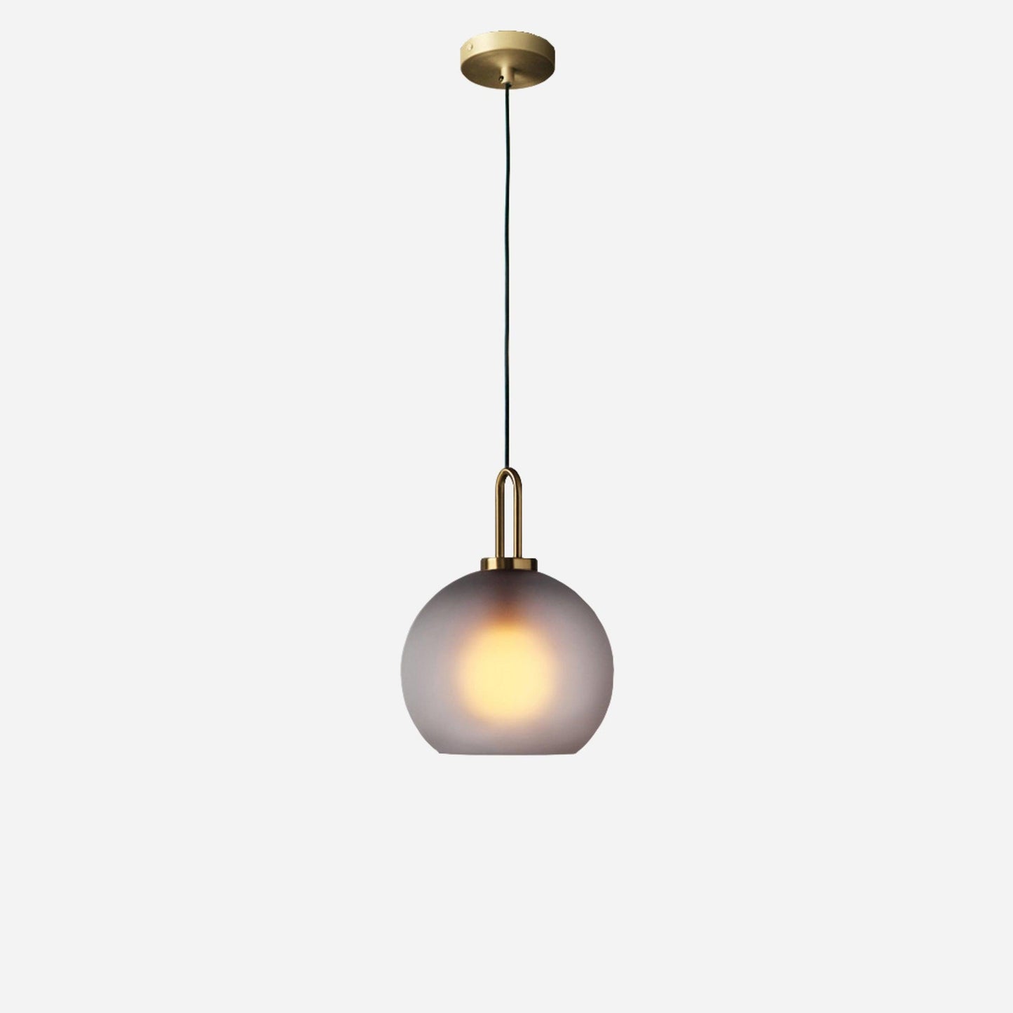 Kyntara | Hedendaagse Asymmetrische Elliptische Glazen Hanglamp