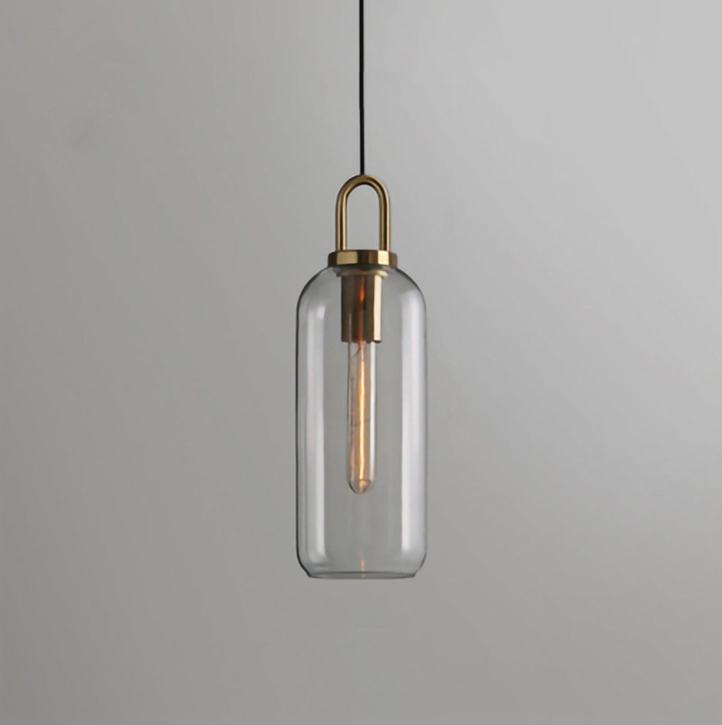 Kyntara | Hedendaagse Asymmetrische Elliptische Glazen Hanglamp